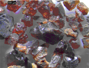 Photomicrograph of Garnet